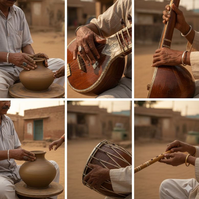 Traditional making and instruments